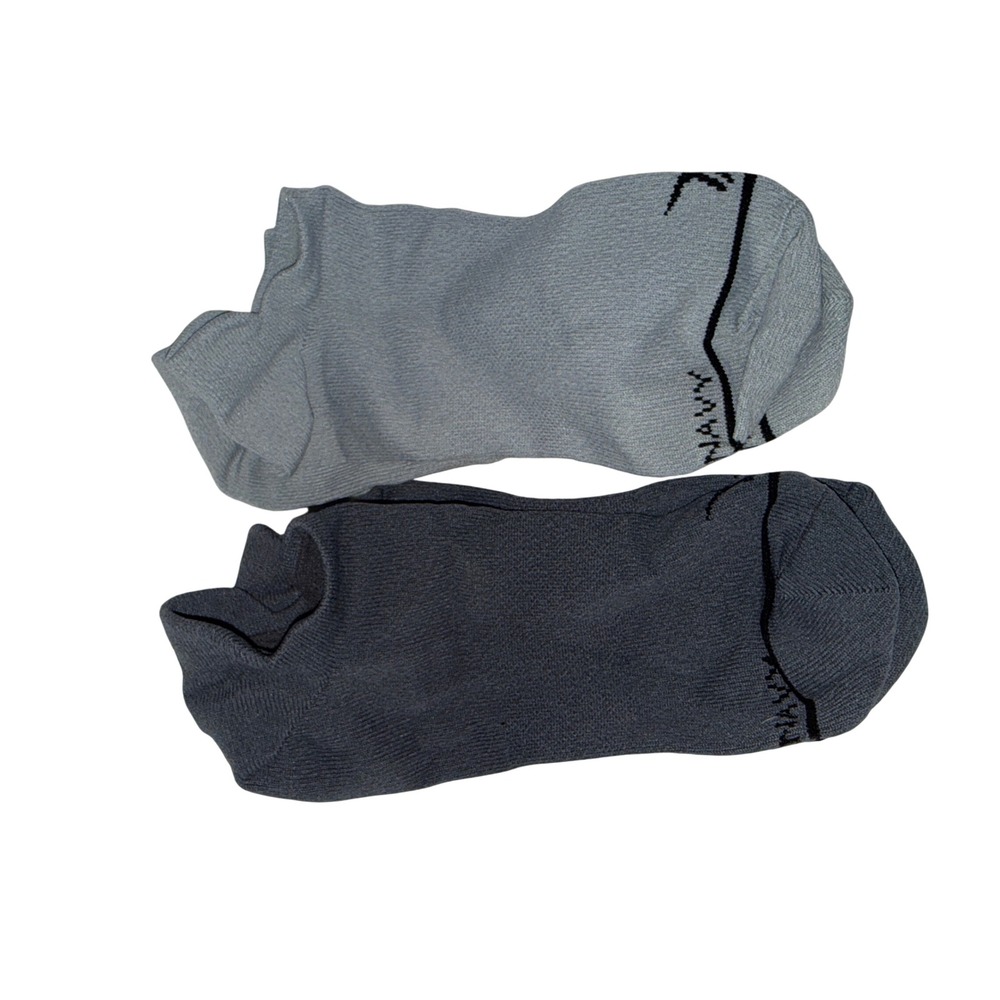 OLD NAVY‎ No Show Socks Women Gray Dark Gray Athletic Ankle Low Cut 2 Pair